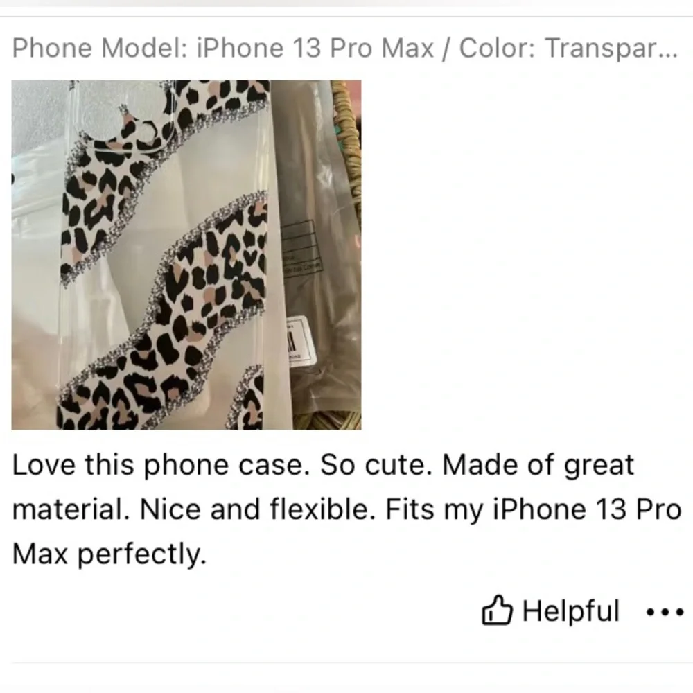 Leopard Print Shockproof Clear Phone Case All-Inclusive Protection iPhone New